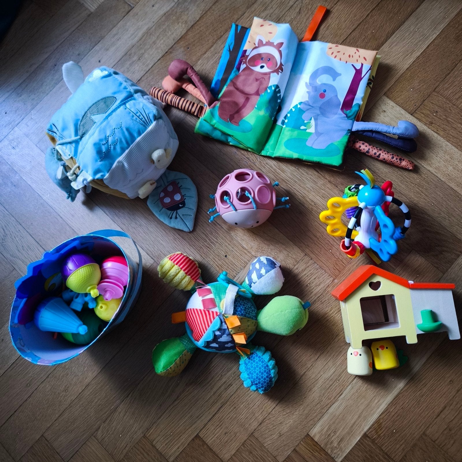 Babyspeelgoedset (0-12 maanden) - Uitstekende conditie, Kinderen en Baby's, Speelgoed | Overig, Ophalen, Zo goed als nieuw, Jongen of Meisje
