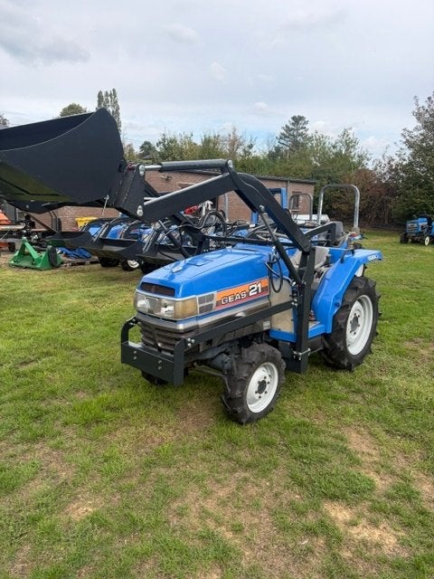 iseki geas 21 met nieuwe voorlader 4wd, Ophalen