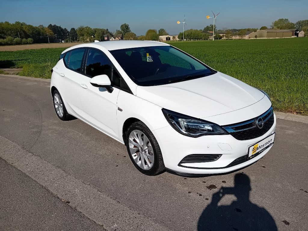 Opel Astra 1.0 Benzine met slechts 33.000kms - 1 jr garantie, Auto's, Voorwielaandrijving, Wit, Bedrijf, 5 deurs