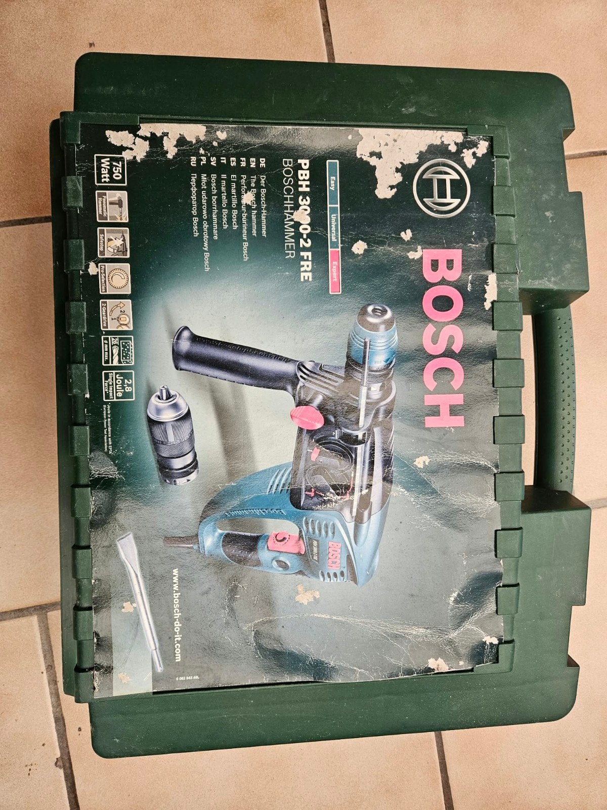 perforateur burineur, Enlèvement, Marteau perforateur et/ou Marteau piqueur