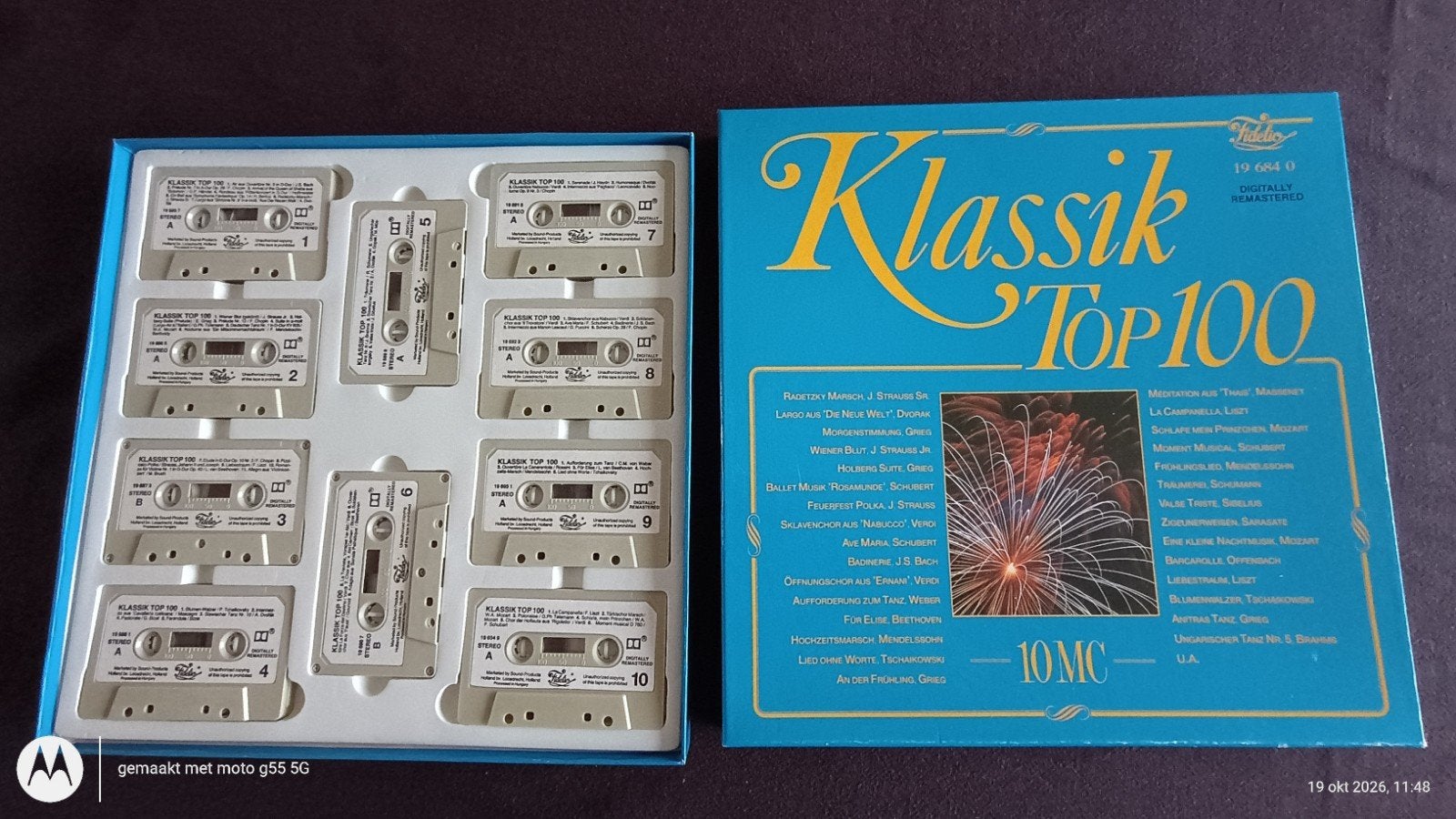 audio cassettes klassieke muziek, Ophalen, 2 t/m 25 bandjes, Klassiek, Zo goed als nieuw