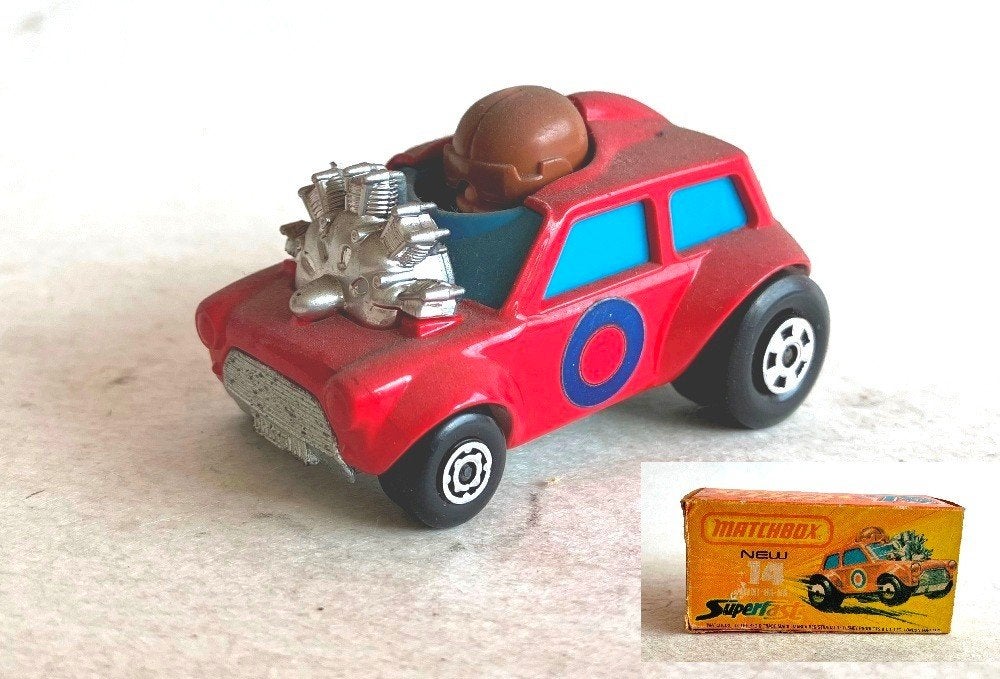 Matchbox Superfast Mini Ha Ha # 14 in doos., Ophalen of Verzenden, Gebruikt, Auto
