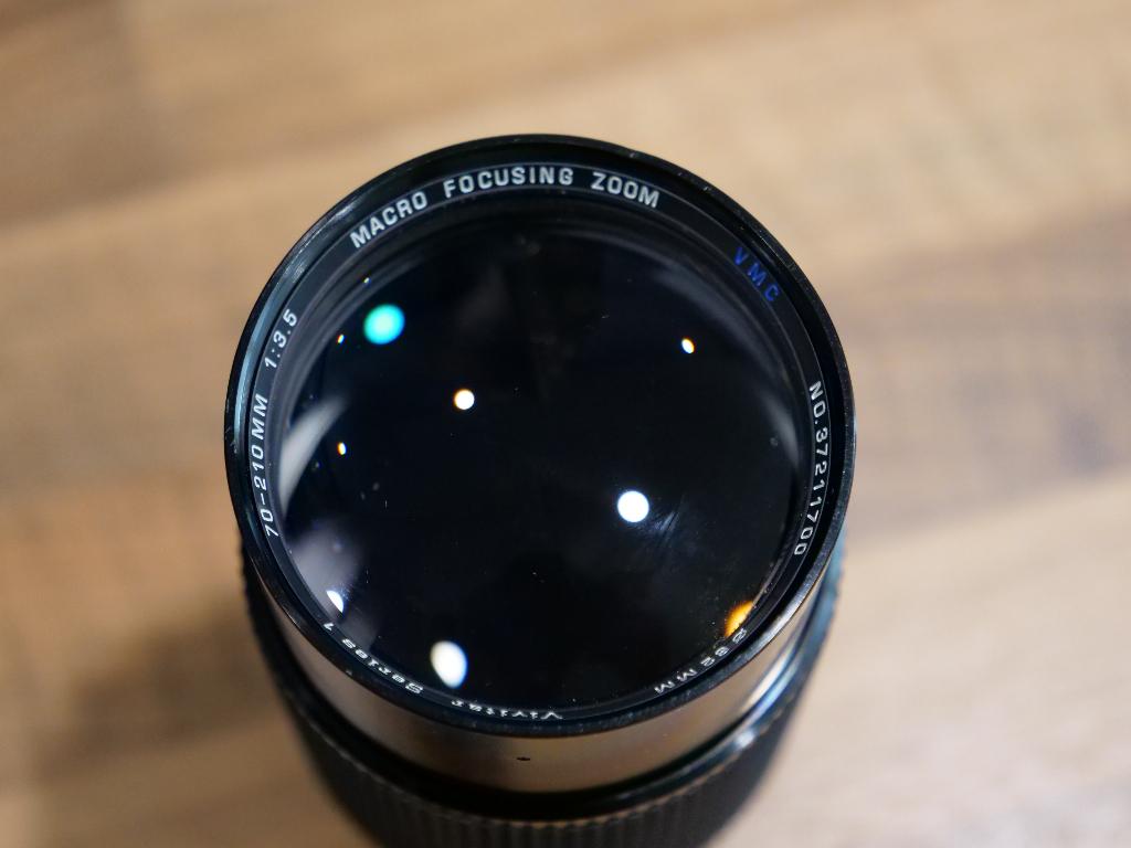 Vivitar 1 FD mount 70-210mm f/3.5 perfecte staat, Enlèvement ou Envoi, Comme neuf, Objectif macro, Zoom