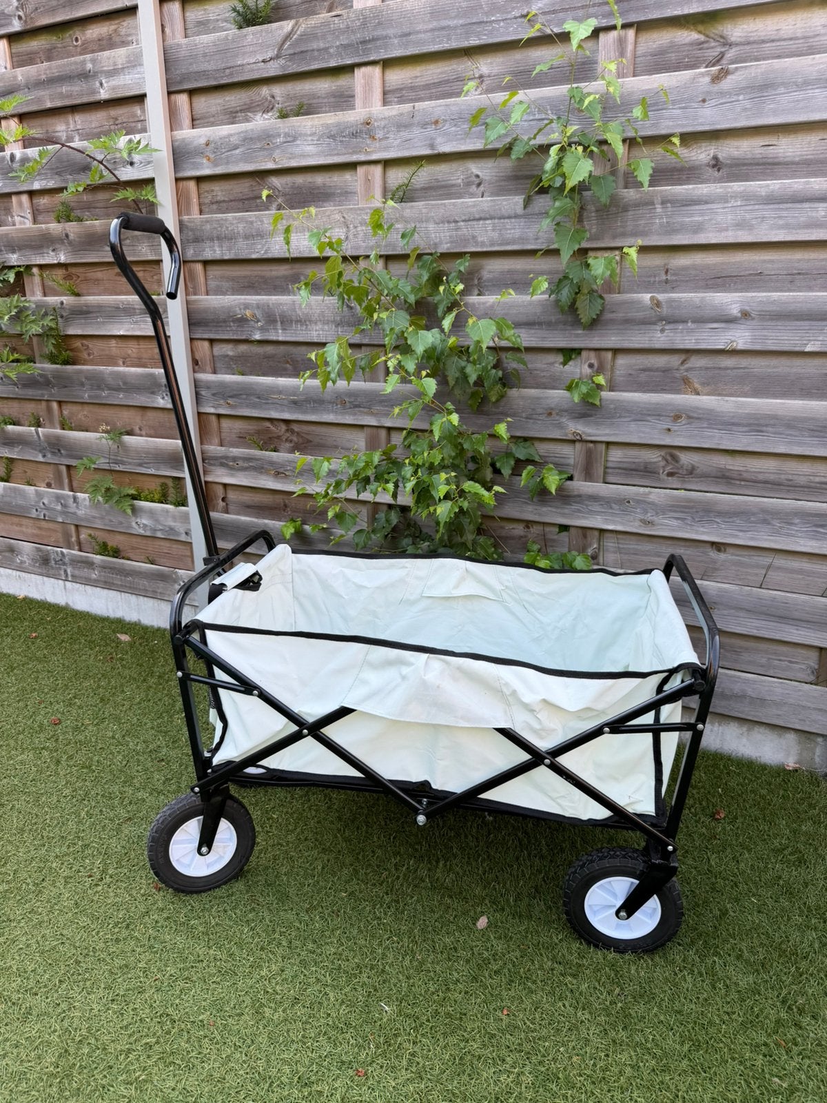 Chariot à bras pliable blanc, Enlèvement, Comme neuf