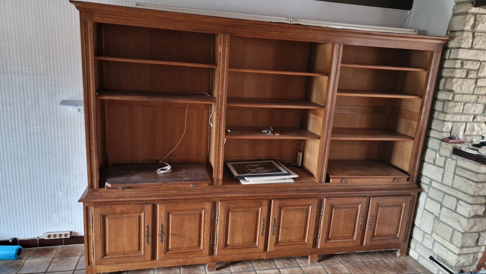 GRATIS Prachtige Antieke houten kast, Huis en Inrichting, Ophalen, Gebruikt, Met lade(s), 200 cm of meer