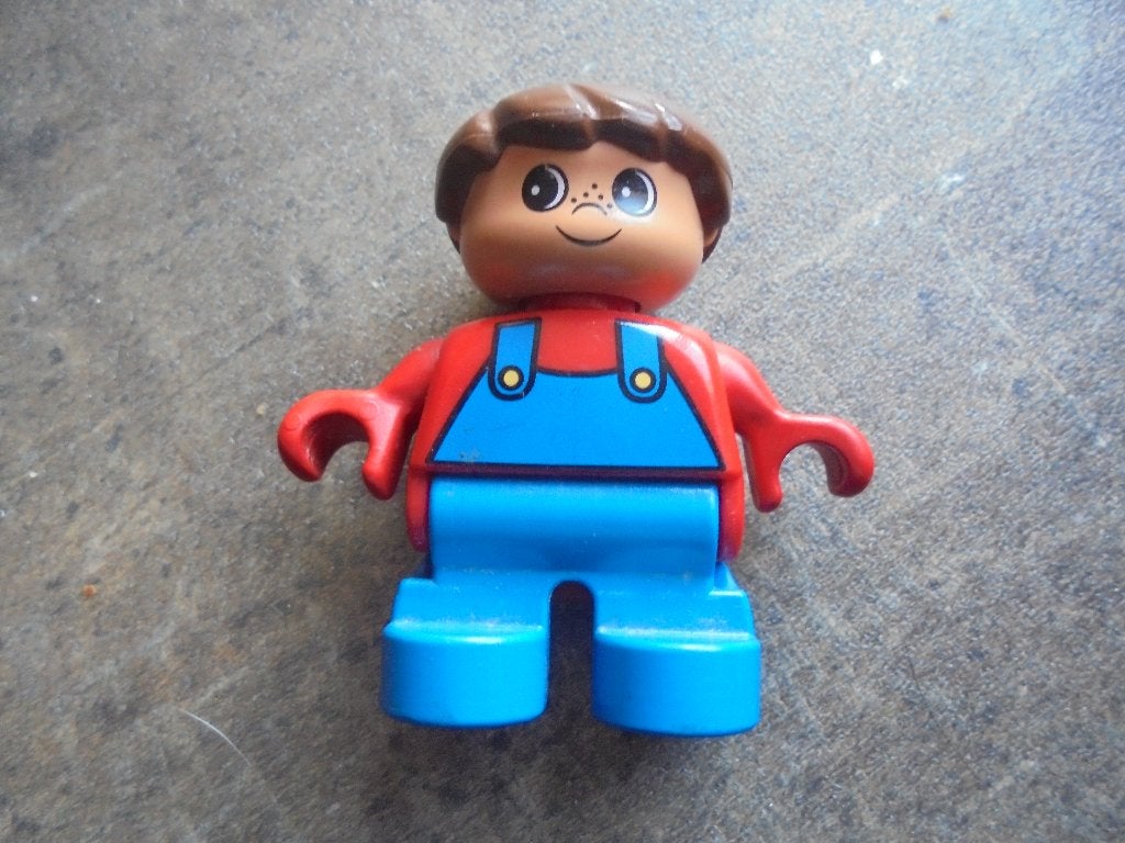 Lego Duplo Figures Old Model Child Boy (zie foto's) 2, Enlèvement ou Envoi, Utilisé, Briques en vrac, Duplo
