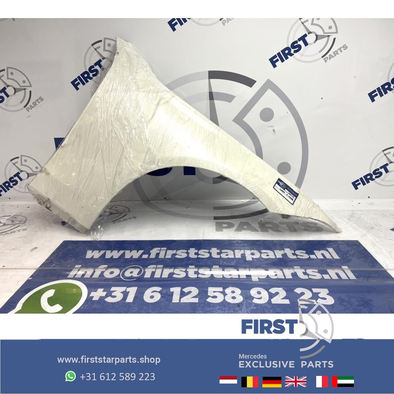 W223 S KLASSE ZIJSCHERM RECHTS origineel Mercedes SPATBORD R, Gebruikt, -, Links, Ophalen of Verzenden