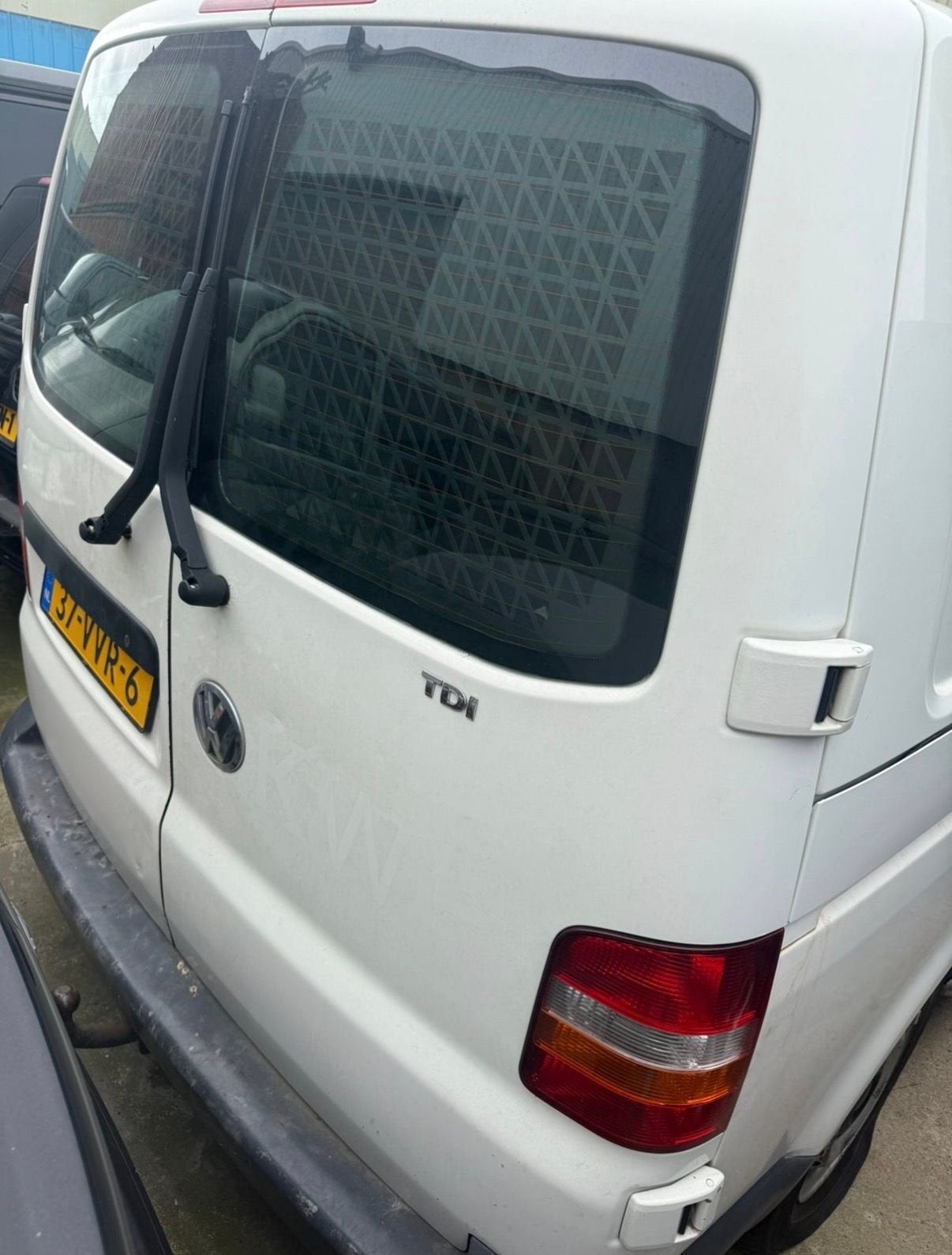 Volkswagen T5 achterdeuren Wit, Gebruikt, Volkswagen, Ophalen of Verzenden, Achter