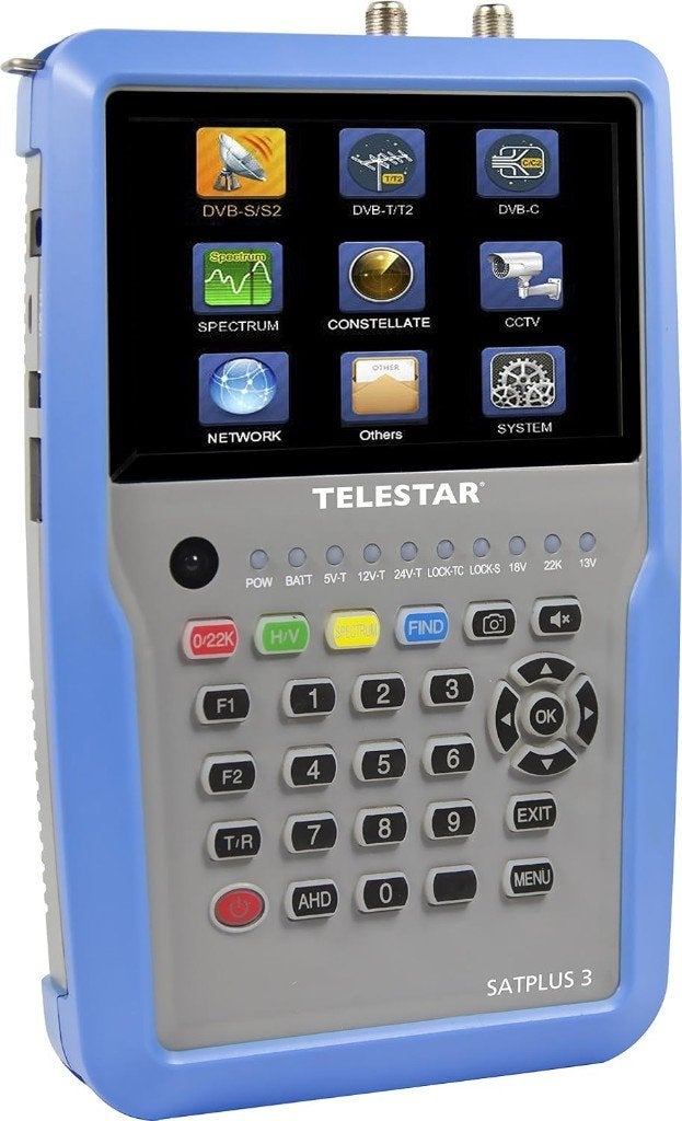 telestar satplus 3 meettoestel DVB-CCTV-NETWORK-SPECTRUM, Ophalen of Verzenden, Nieuw