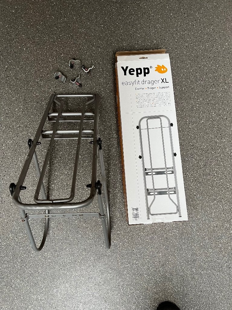 Bagagedrager verlenger, Ophalen