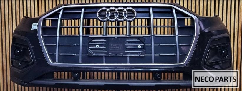 AUDI Q5 SQ5 FY VOORBUMPER COMPLEET ORIGINEEL ALLES LEVERBAAR, Auto-onderdelen, Gebruikt, -, Voor, -