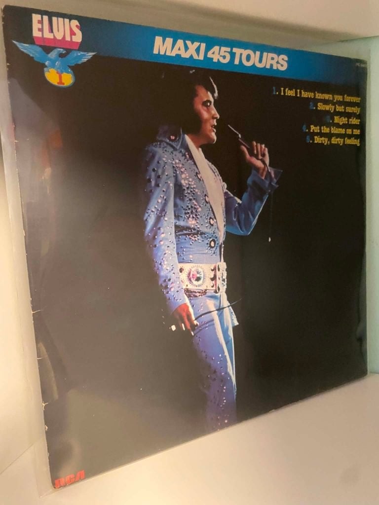 Elvis – Maxi 45 Tours #1 Tickle Me - France 1979, Envoi, Utilisé, Rock et Metal