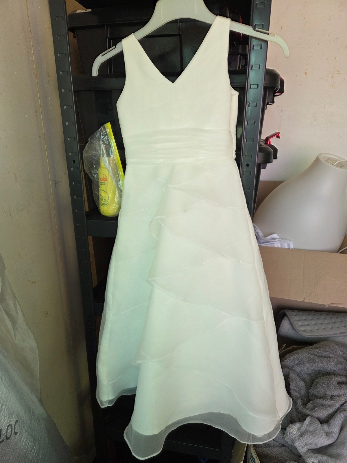 Kleedje met of zonder bolero mt 7-8jr, Ophalen
