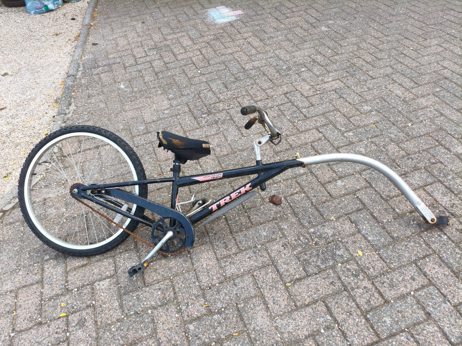 Aanhang fiets, Ophalen