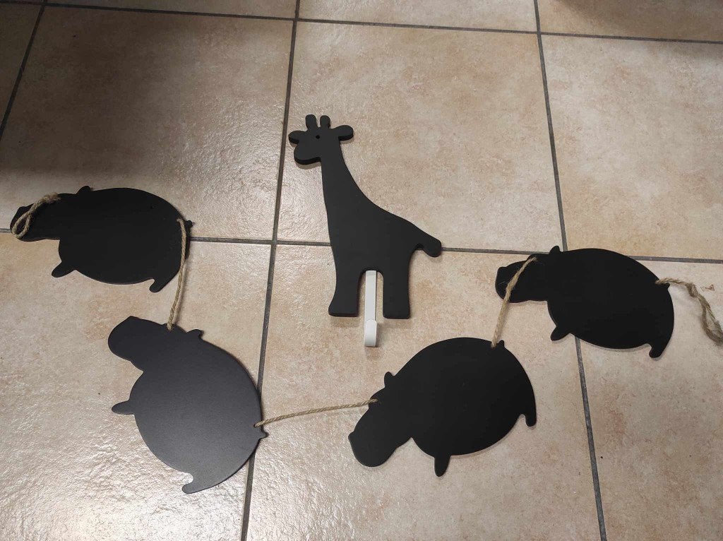 Woood dieren voor kinderkamer, Ophalen of Verzenden, Wanddecoratie