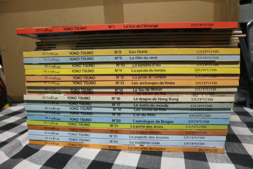 1 lot de 26 albums YOKO TSUNO (EO), Ophalen