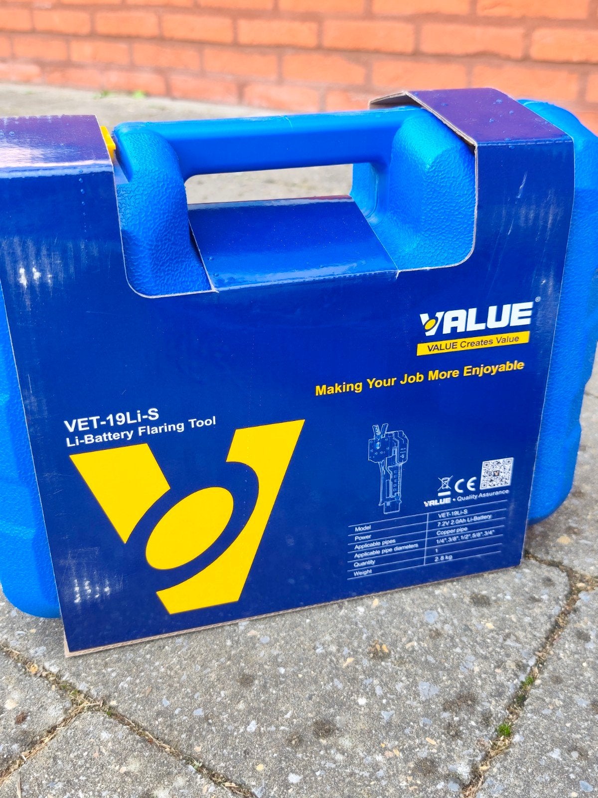 Value VET-19Li-S flare apparaat, Enlèvement