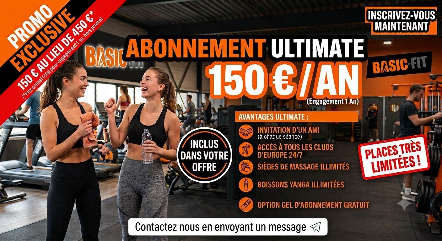 Abonnement basic fit PROMO