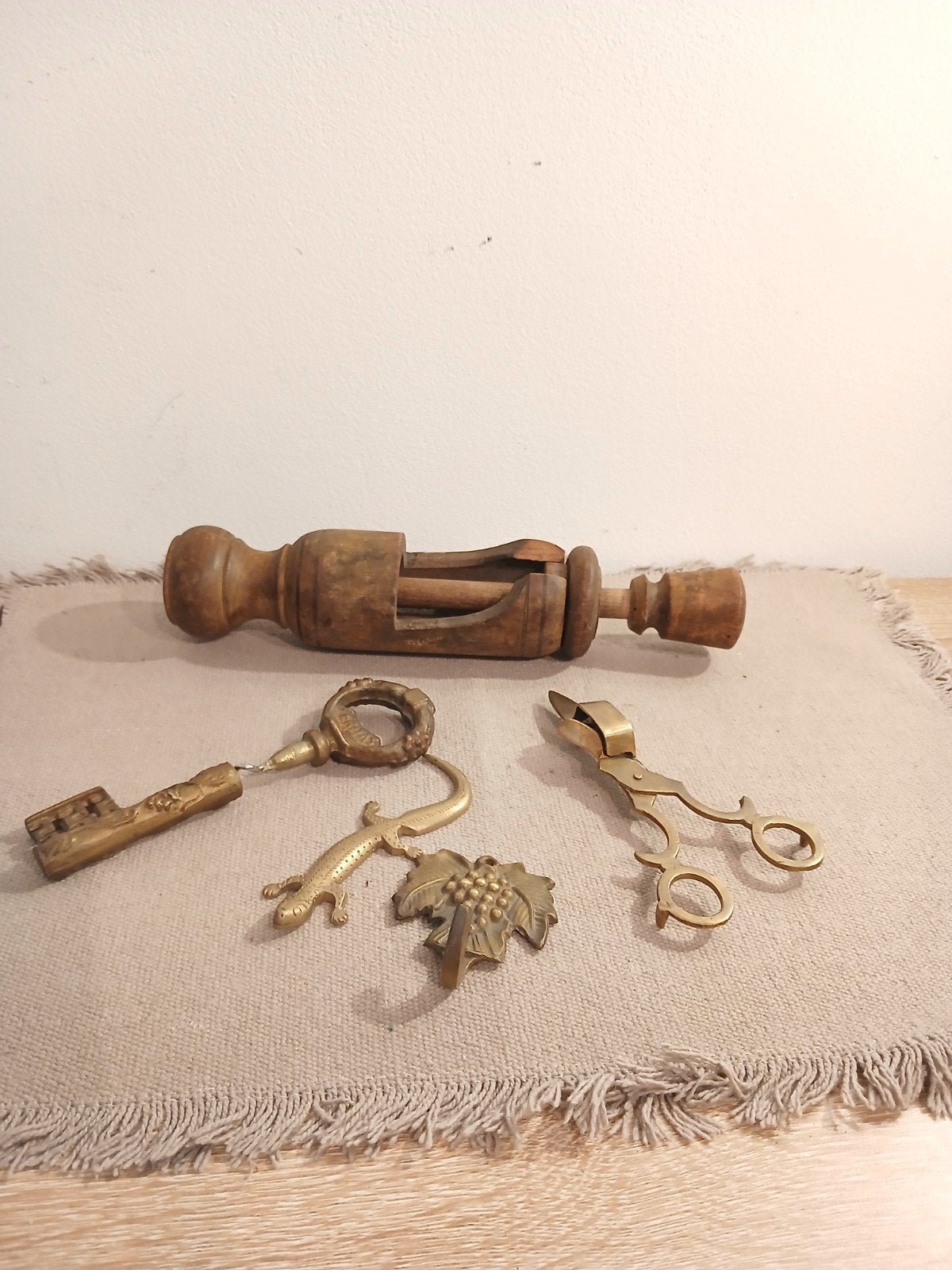 lots de 5 objets de curiosité fin 18 eme debut 20 e, Antiquités & Art, Enlèvement ou Envoi, Bronze