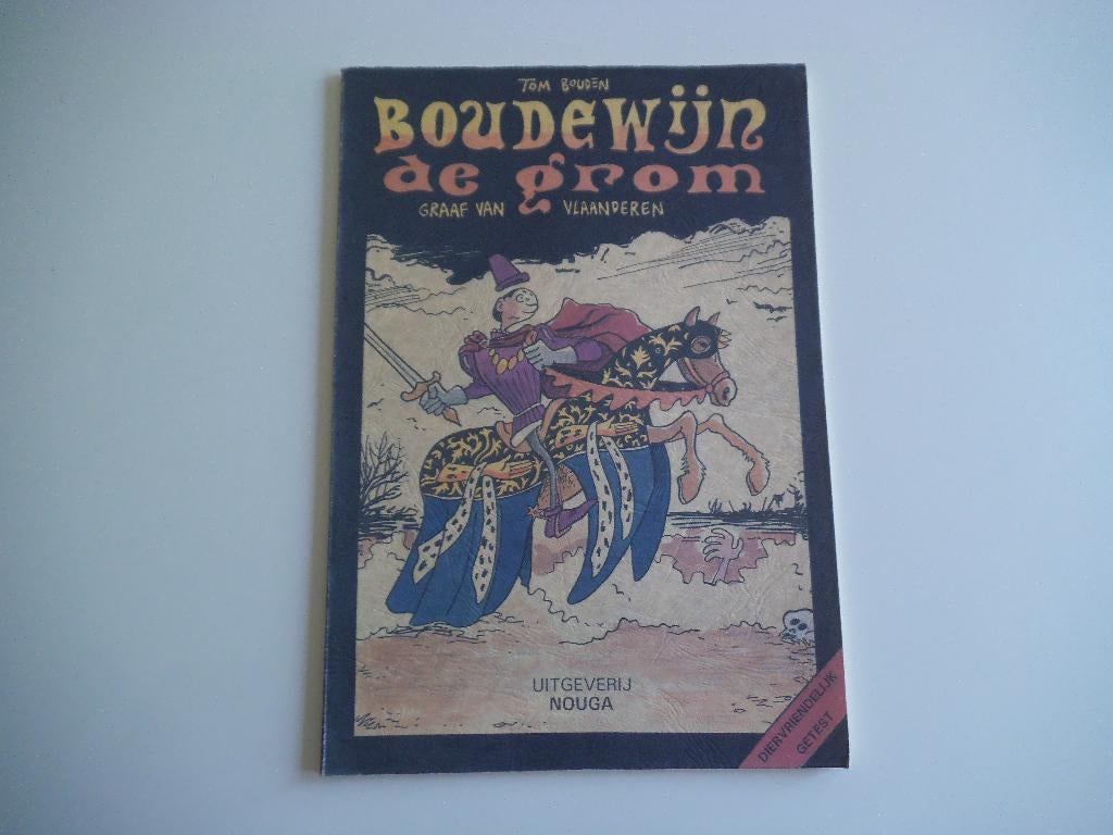 Boudewijn de grom - graaf van Vlaanderen Tom Bouden, Boeken, Eén stripboek, Ophalen of Verzenden, Gelezen, Bouden Tom