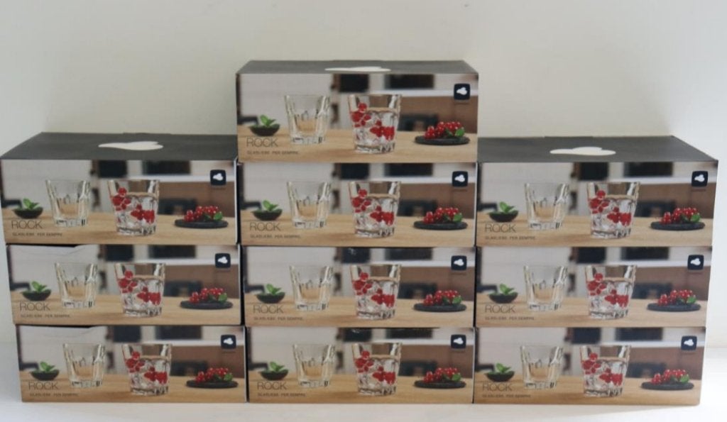 Lot - Leonardo Drinkglas 265ml Rock - SET/6 (Meerdere sets!), Verzamelen, Ophalen of Verzenden, Nieuw, Overige typen