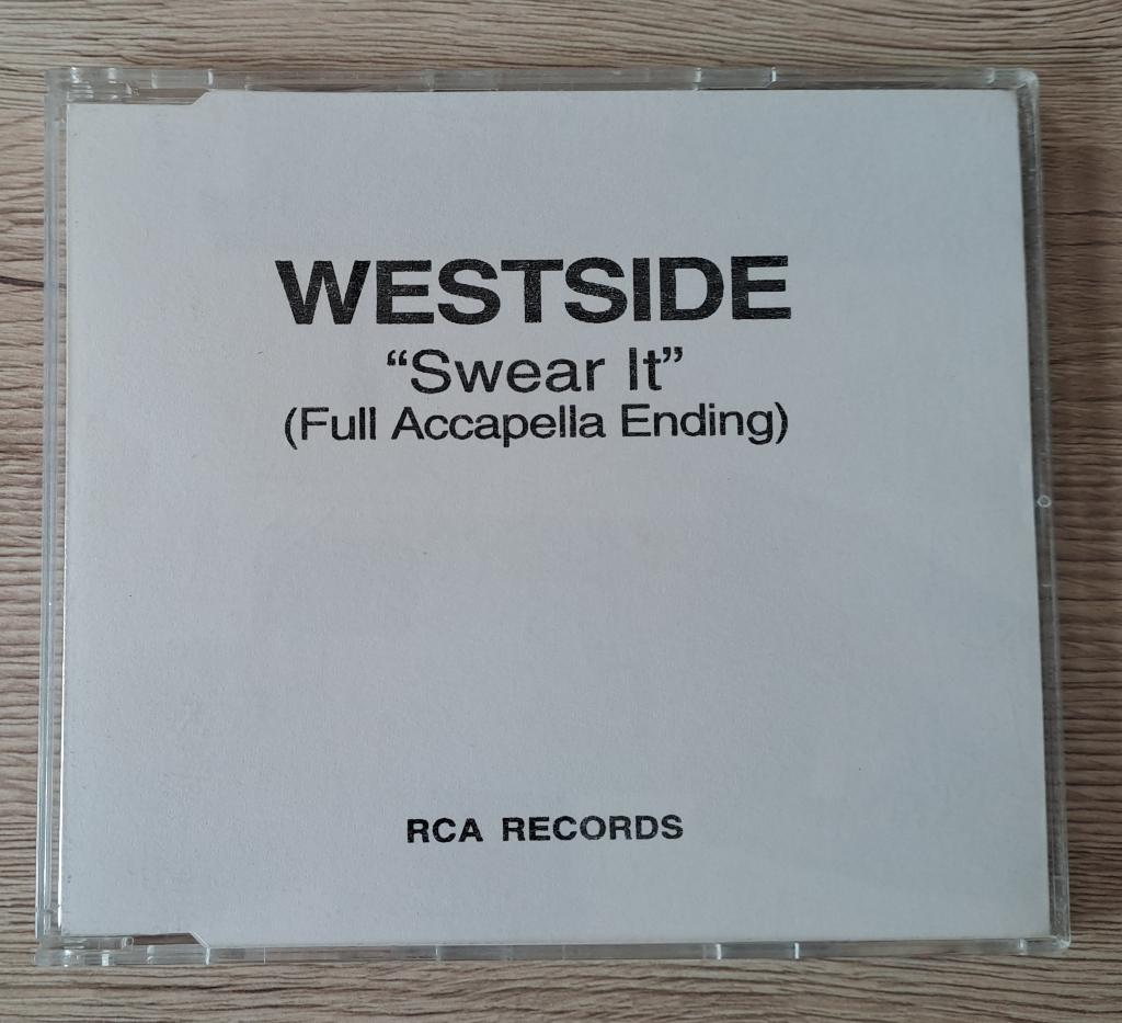 WESTSIDE - Swear It (voorloper van Westlife) PROMOTIE CD, Cd's en Dvd's, Cd Singles, Maxi-single, Ophalen of Verzenden, Zo goed als nieuw