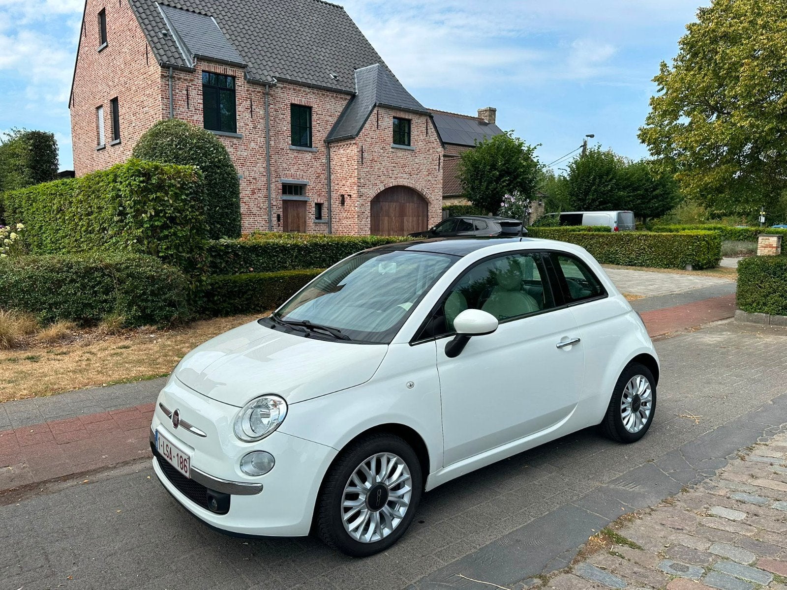 Fiat 500 1.2  benzine 2015  met airco, Auto's, Euro 5, Particulier, 1200 cc, Onderhoudsboekje