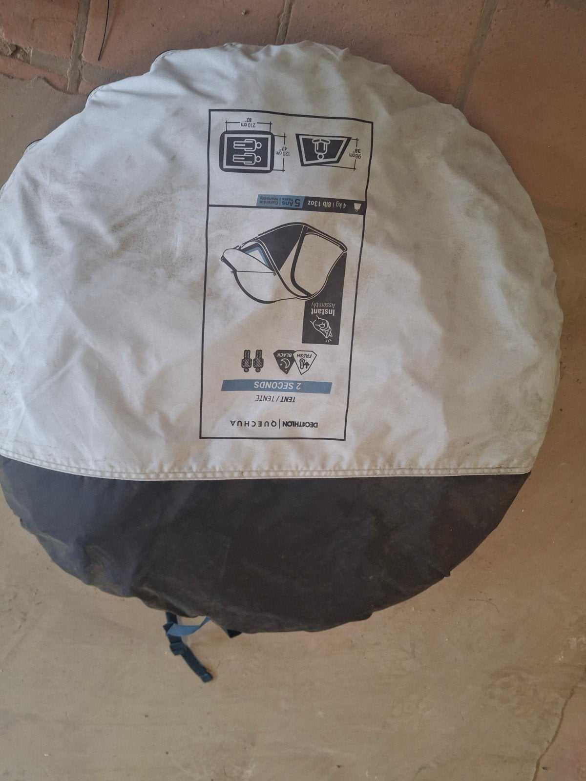 Fresh&black tent 2 pers, Caravans en Kamperen, Ophalen