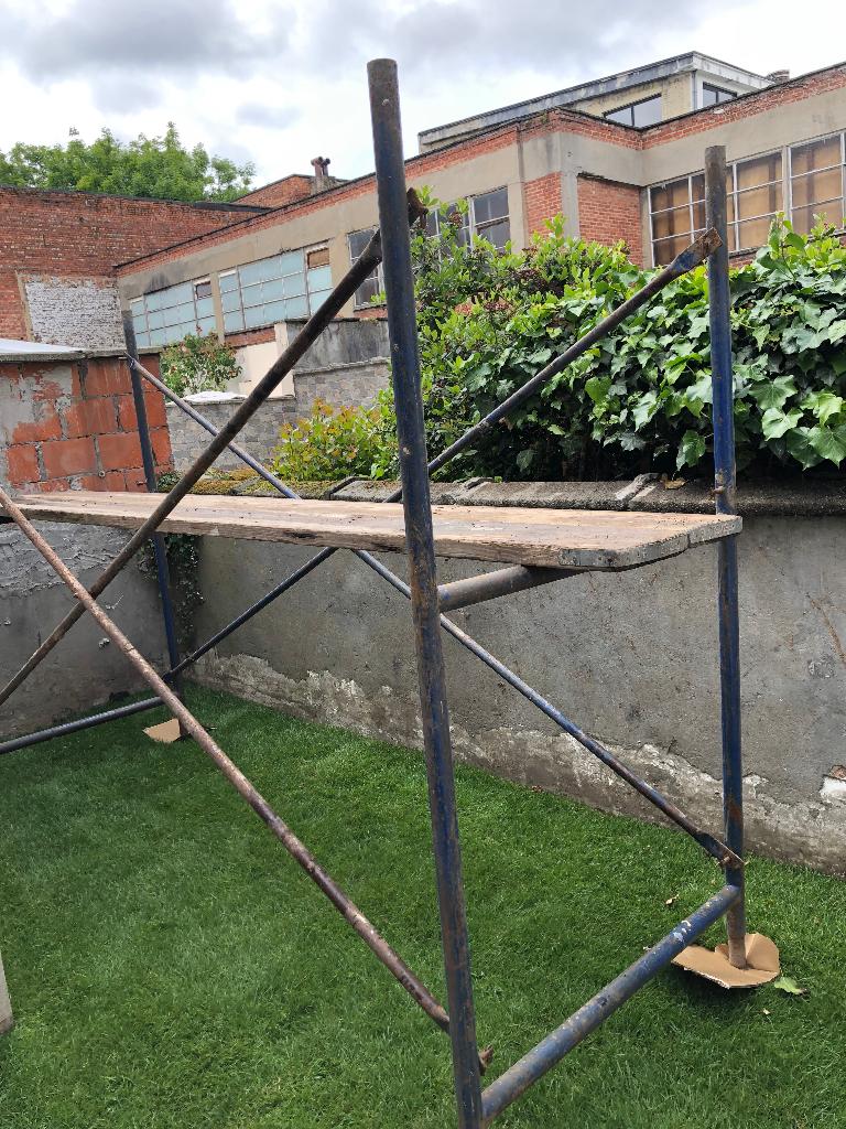 Stelling met legplanken, Enlèvement, Utilisé