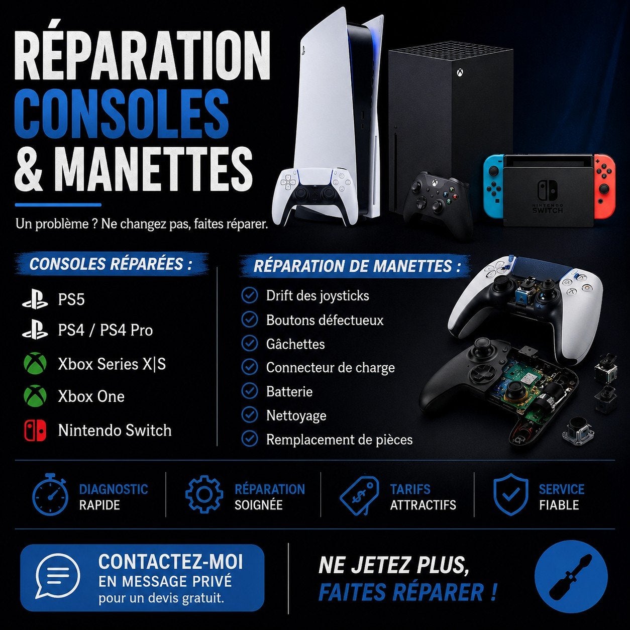 Consoles réparations, Games en Spelcomputers, Games | Sony PlayStation 5