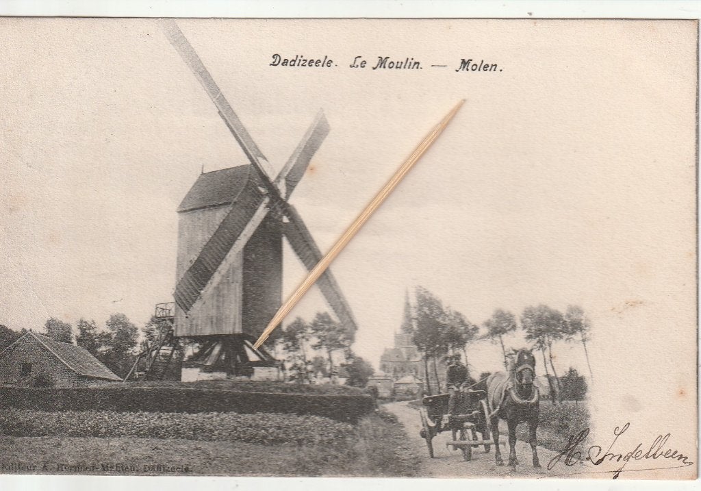 Dadizele, Molen, Verzamelen, Verzenden