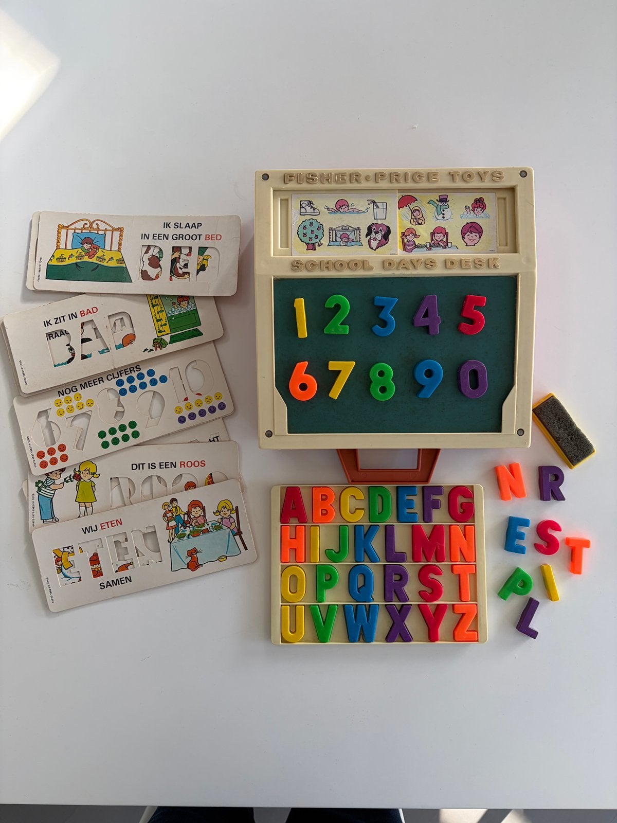 Ficher-Price school days desk., Ophalen, Gebruikt