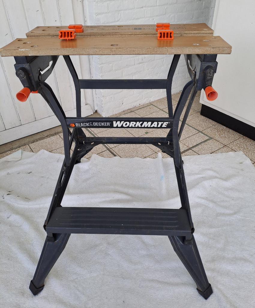 Black en Decker Workmate werkbank prima staat, Bricolage & Construction, Enlèvement, Utilisé, Rabattable