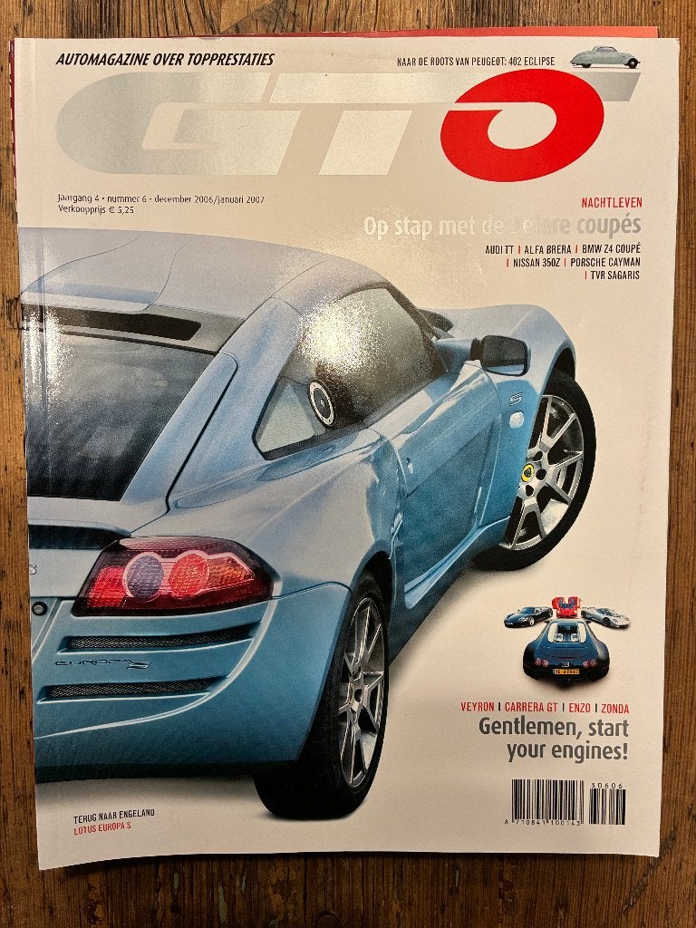 GTO automagazine jaargang 4 nr. 6 (dec 2006 - jan 2007), Livres, Journaux & Revues, Enlèvement ou Envoi, Comme neuf