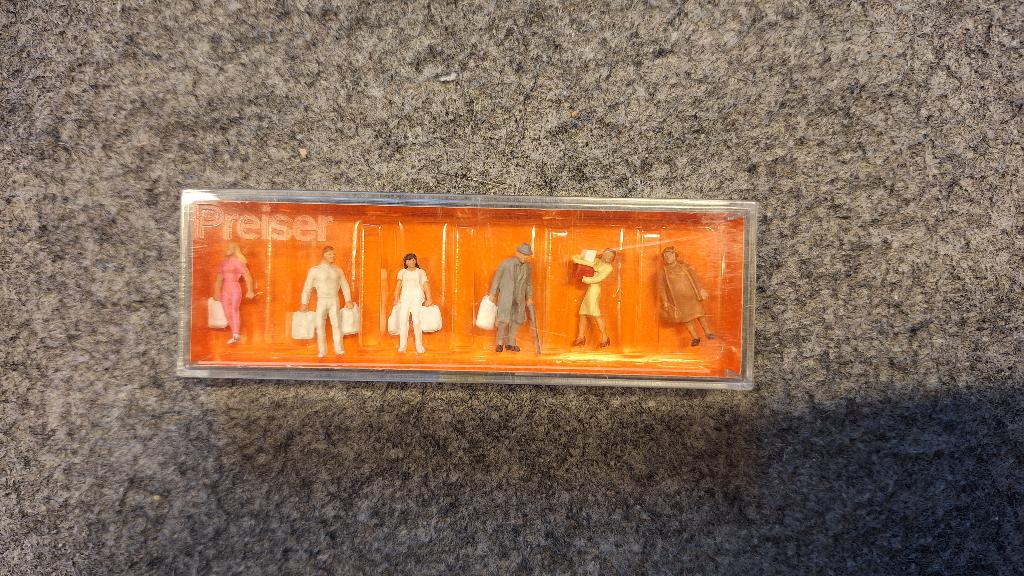 Preiser en Noch figuren HO NIEUW, Gelijkstroom of Wisselstroom, Overige typen, Nieuw, Ophalen