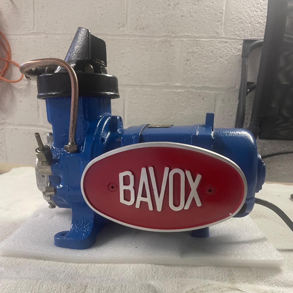 Rare petit compresseur des années 30 Bavox vintage, Enlèvement ou Envoi