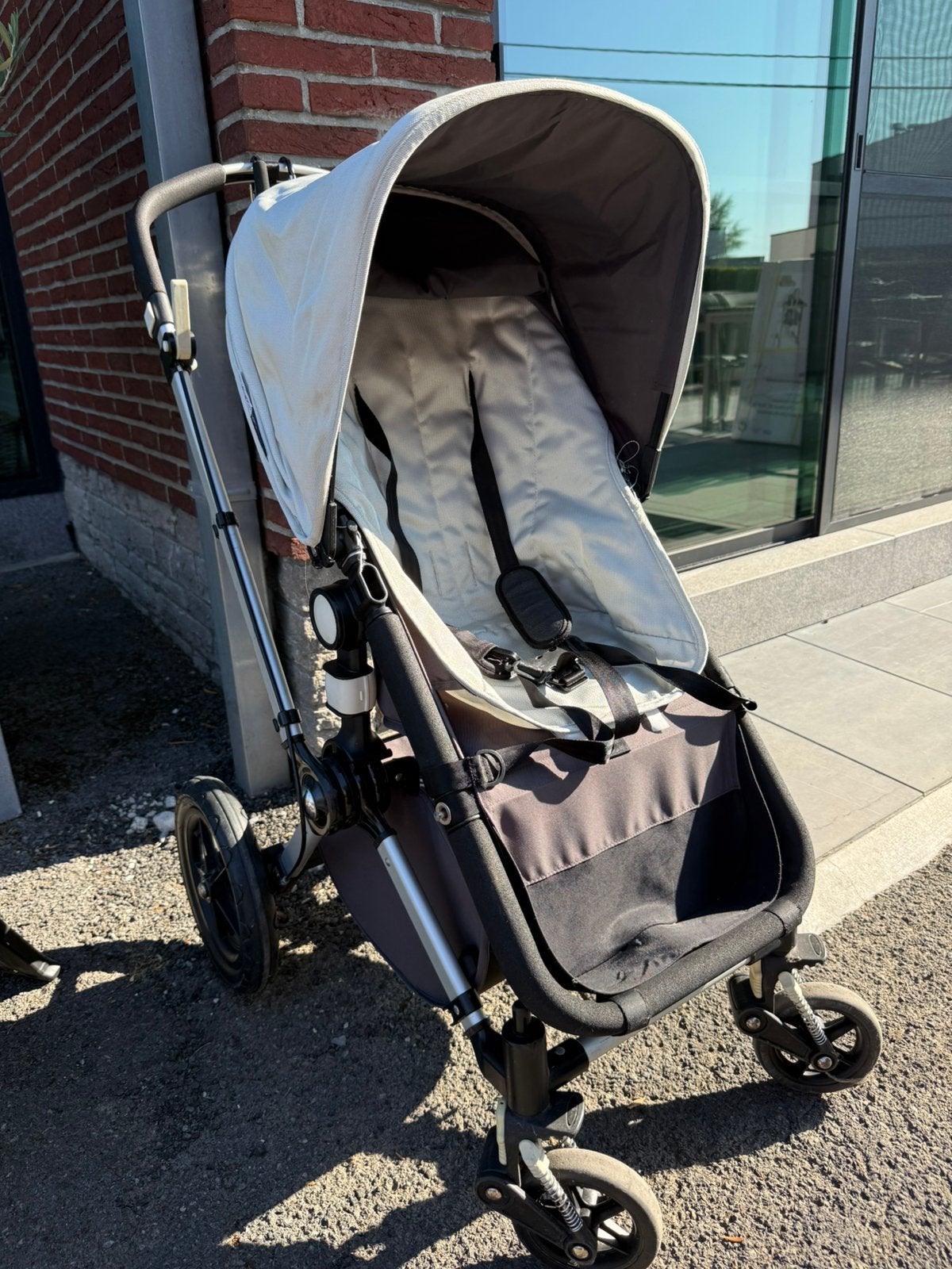 Complete Bugaboo kinderwagenset, Kinderen en Baby's, Buggy's, Gebruikt, Maxi-Cosi, Duomodel, Regenhoes, Verstelbare rugleuning