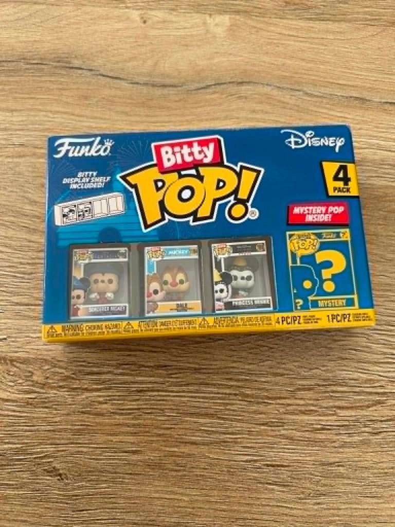 Funko Bitty Pop Disney : Sorcerer Mickey, Dale, Minnie, Collections, Enlèvement, Neuf, Autres types