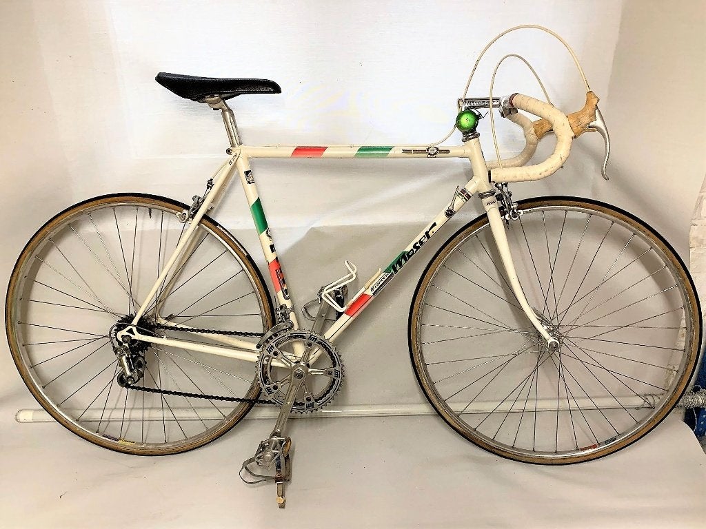 F.moser vintage racefiets Campagnolo, Ophalen, Jaren '60 of nieuwer, Velgrem, Campagnolo