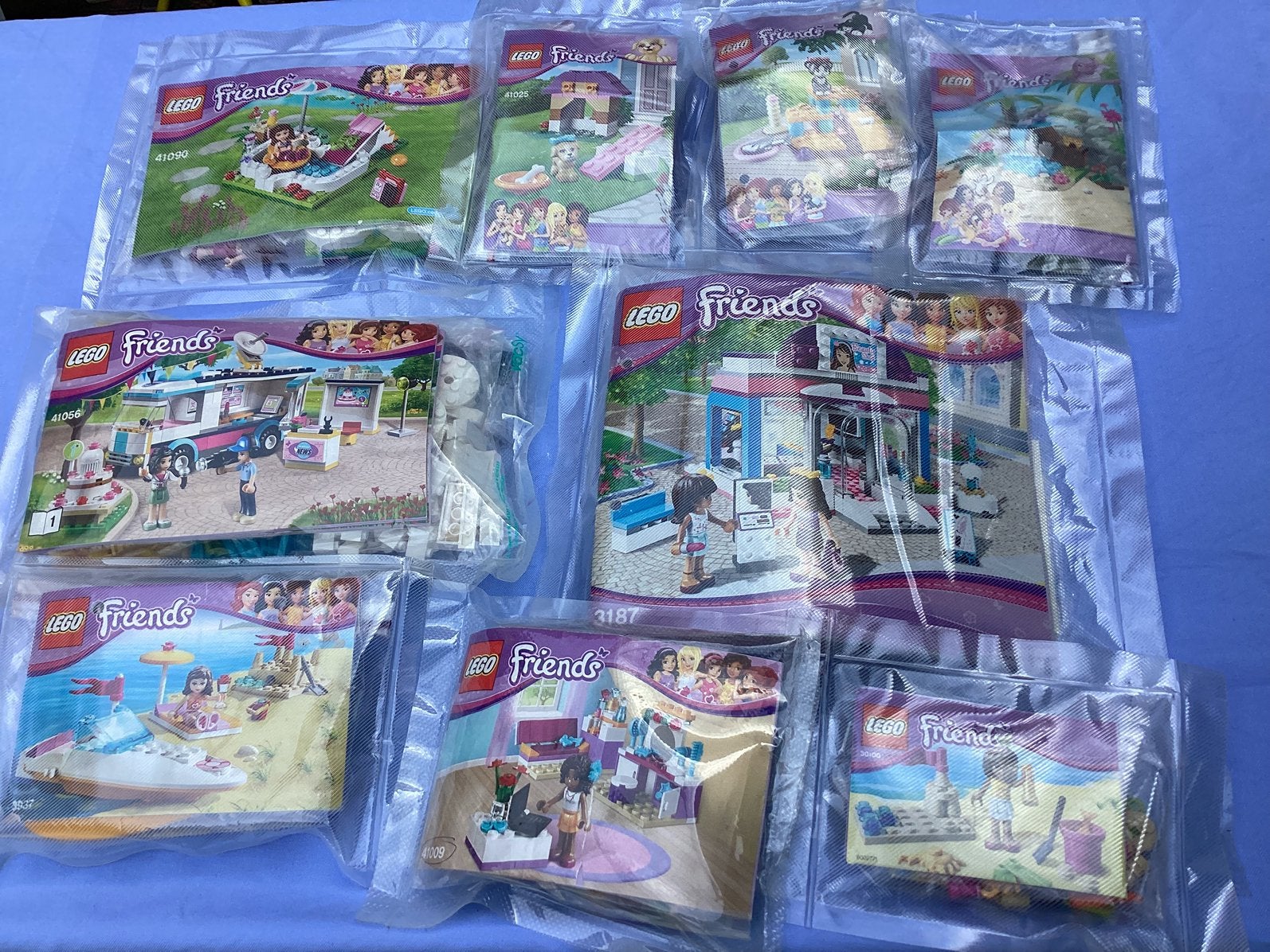 Lego friends pakket nummer 2 totaal 9 sets, Lego, Friends, Ophalen of Verzenden, Zo goed als nieuw