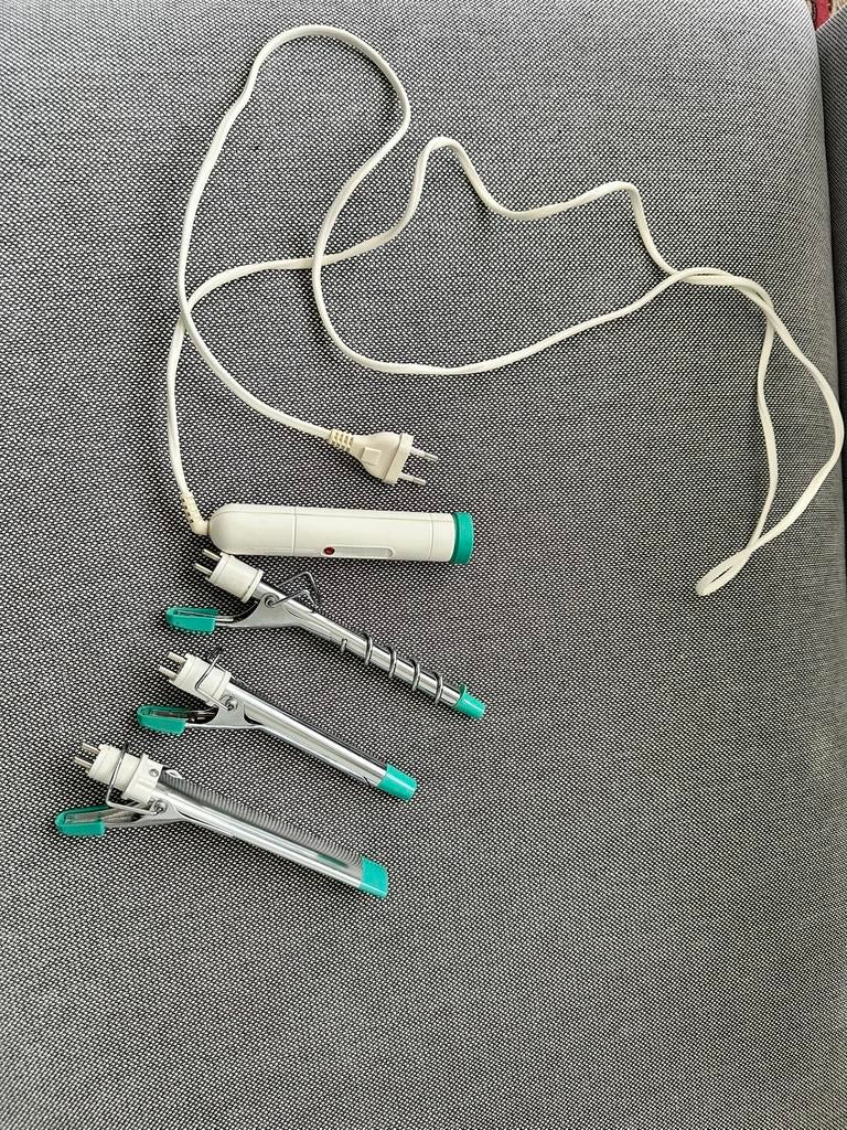 Vintage Philips haarkruller, Elektronische apparatuur, Ophalen of Verzenden, Gebruikt, Haarverzorging