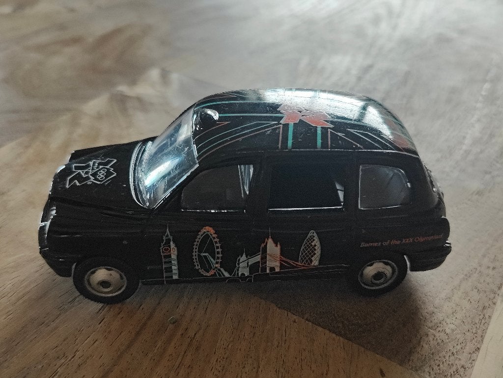 Corgi TY85907 London 2012 Great British Classics Taxi 1:36, Hobby en Vrije tijd, Ophalen of Verzenden, Zo goed als nieuw, Corgi