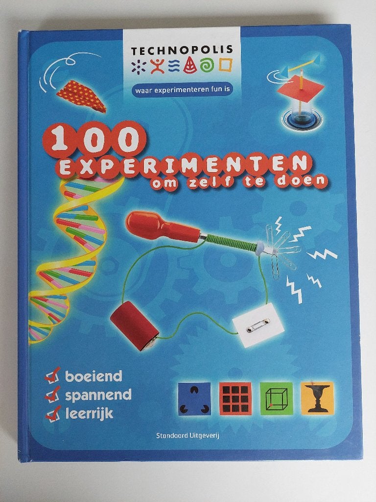 100 experimenten om zelf te doen, Boeken, Ophalen of Verzenden, Gelezen, Non-fictie