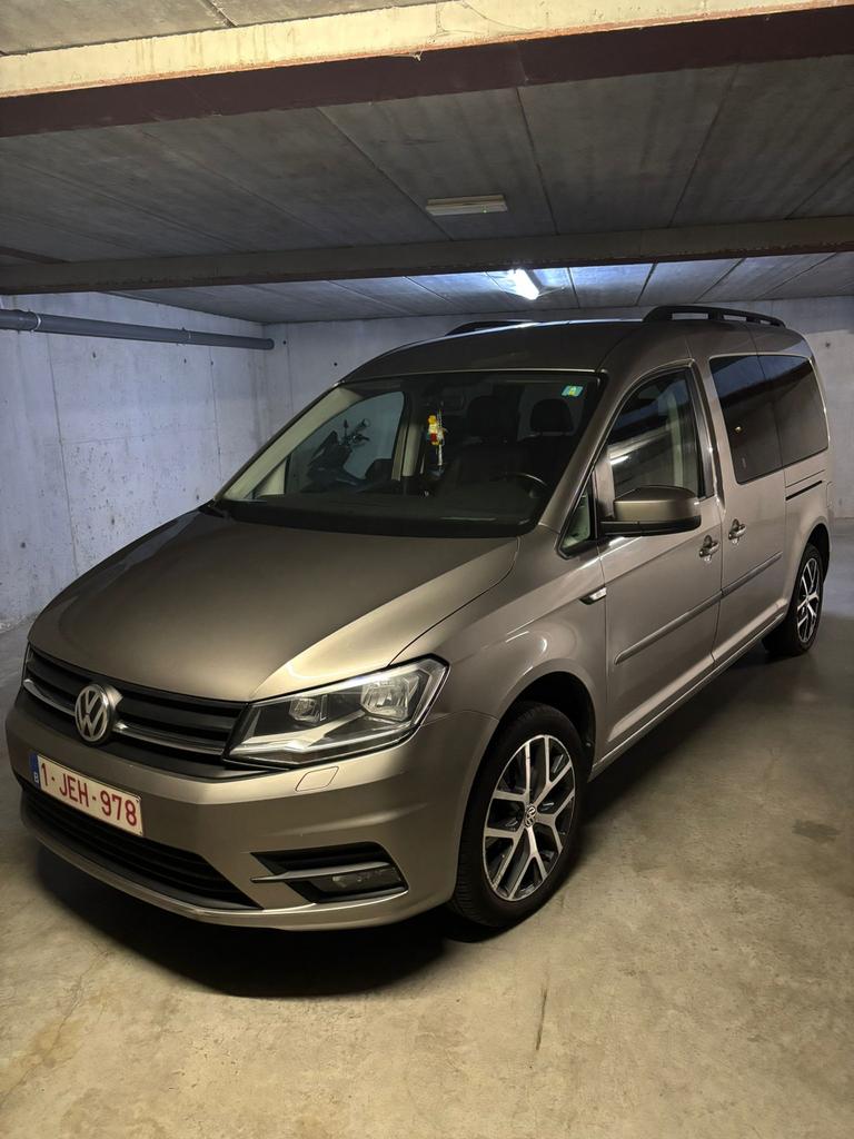Volkswagen Caddy 2.0 TDI 150cv – 7 Places  – 2017, Autos, Volkswagen, Particulier, Caddy Maxi, ABS, Caméra de recul, Phares directionnels