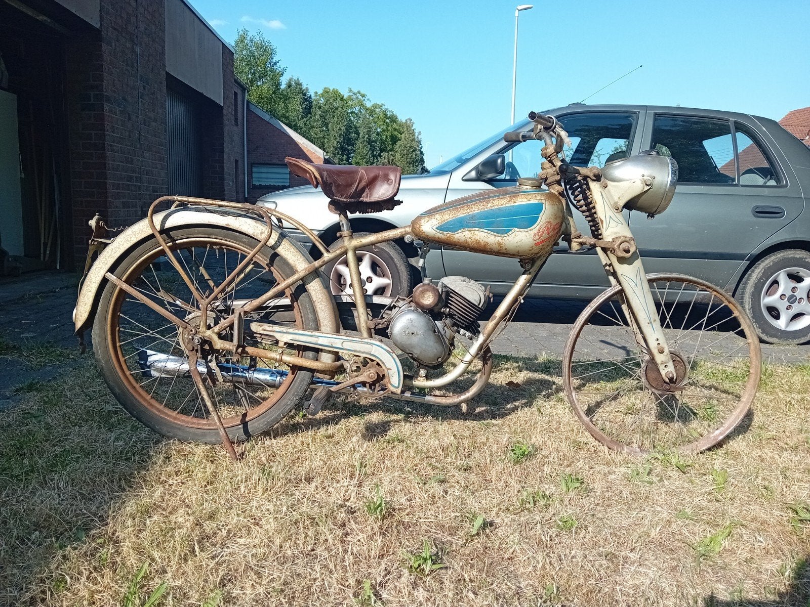 Unieke ratly 98cc, Vélos & Vélomoteurs, Cyclomoteurs | Oldtimers & Ancêtres, Enlèvement