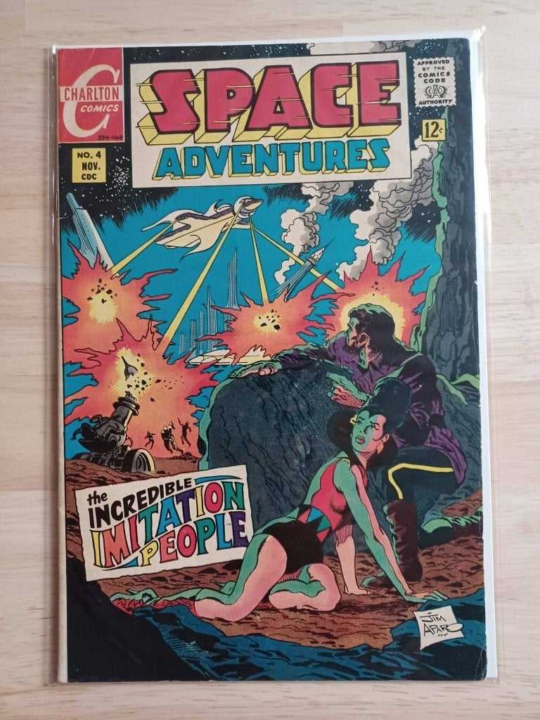 Space Adventures 1968 (1 comic), Enlèvement ou Envoi, Charlton Comics, Utilisé, Comics
