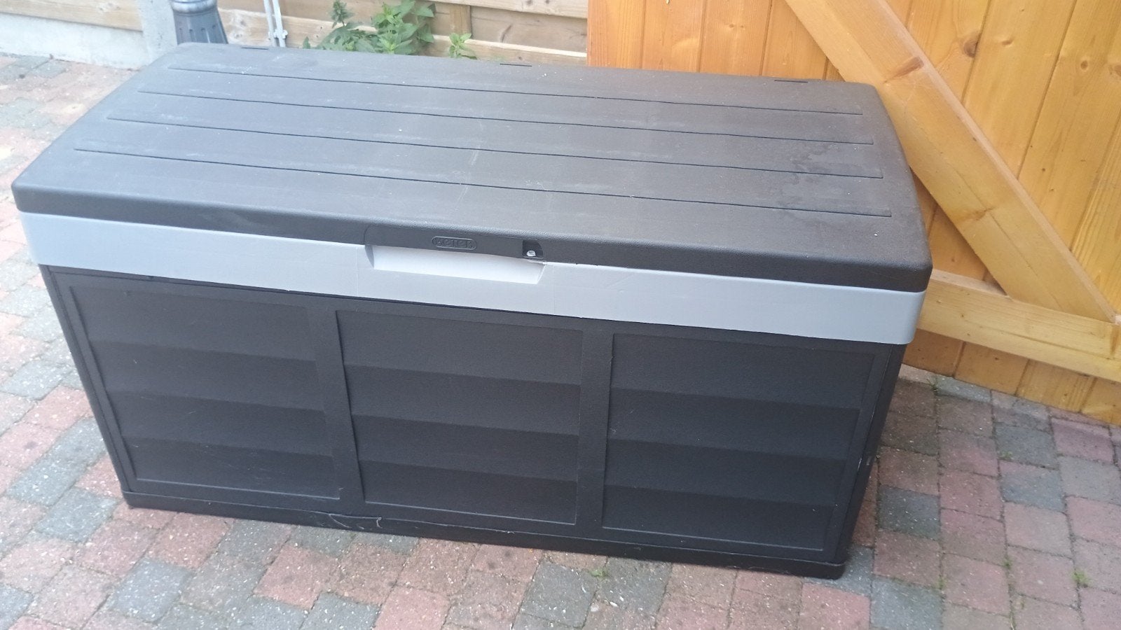 tuinbox voor tuinkussens en meer, Jardin & Terrasse, Stockage & Armoires de jardin, Enlèvement, Comme neuf