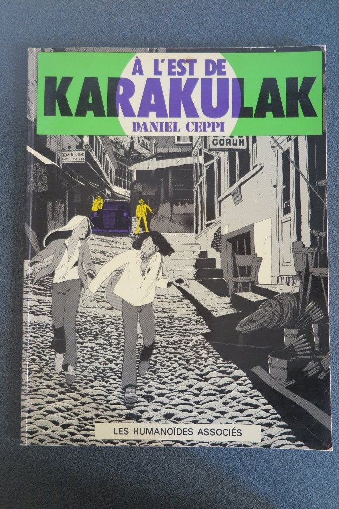 Daniel CEPPI, À l'est de Karakulak, Livres, Daniel CEPPI, Enlèvement ou Envoi, Une BD, Utilisé