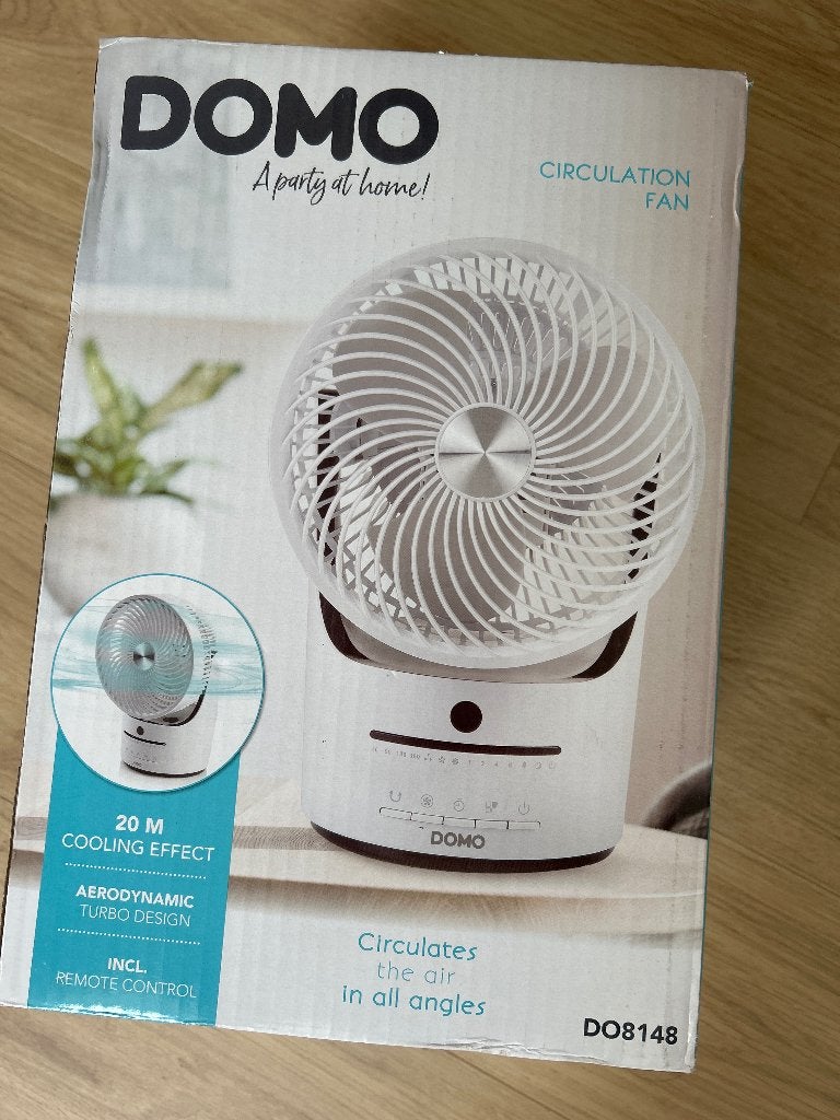Domo ventilator, Elektronische apparatuur, Ventilatoren, Ophalen, Nieuw, Tafelventilator