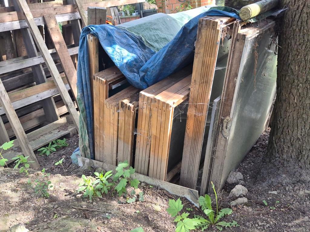 Reciclage veluxramen., Tuin en Terras, Ophalen